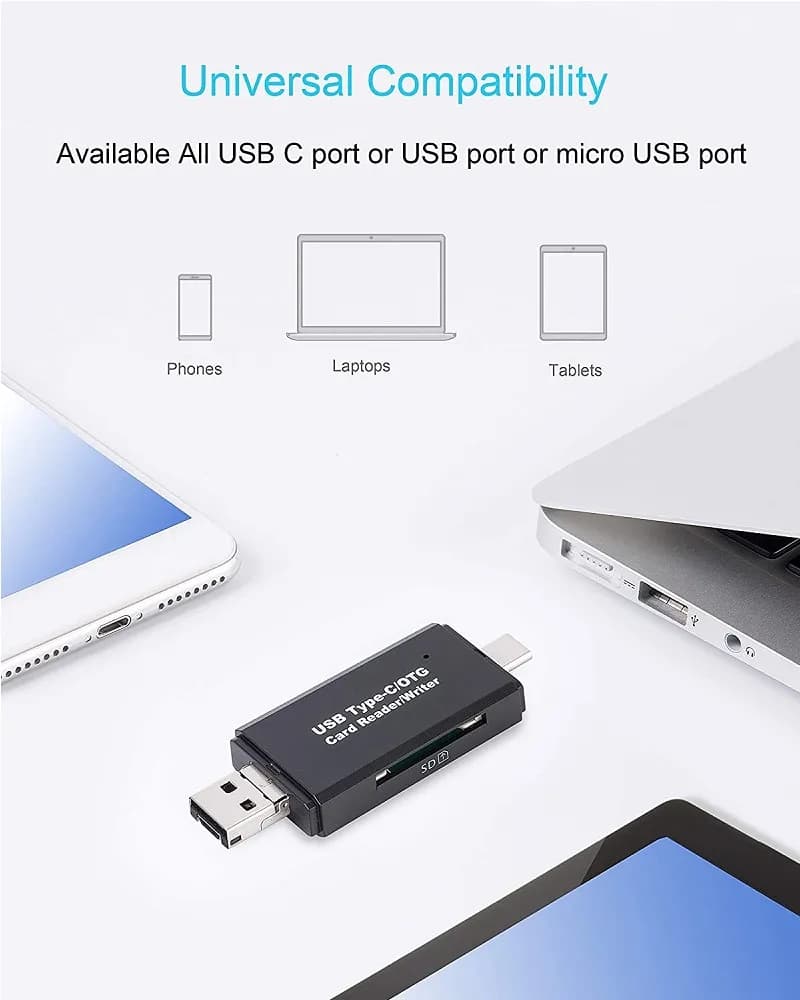 3-in-1 USB Type-C/OTG Card Reader? - Gallery Image 1