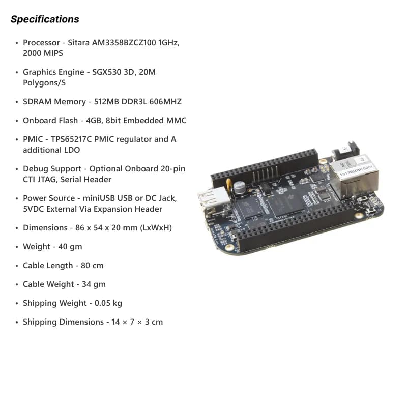 BeagleBone Black REV C - Gallery Image 5