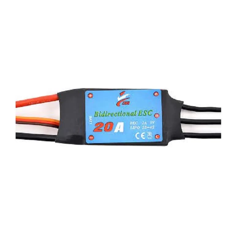 Bidirectional 20A 2-4s UBEC 2A 5V - Gallery Image 1