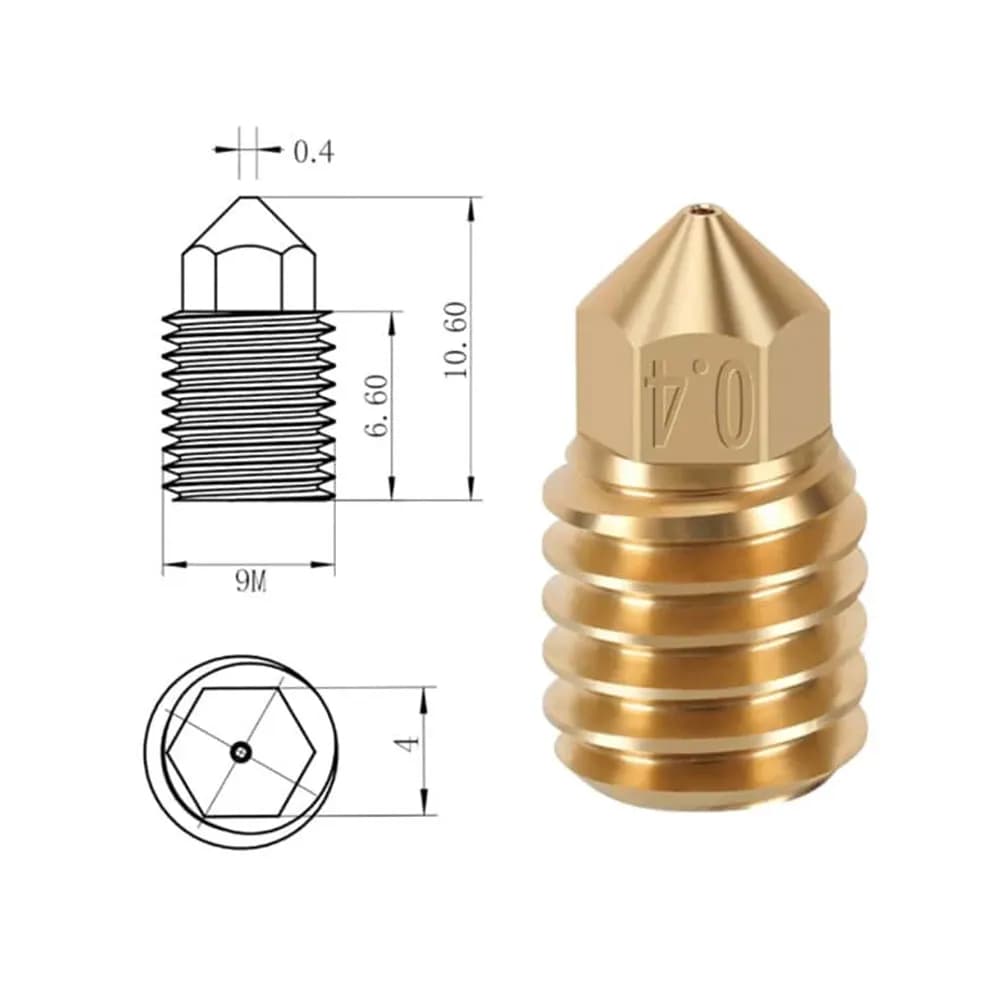 CHT Brass Nozzle for Bambu Lab - Gallery Image 1