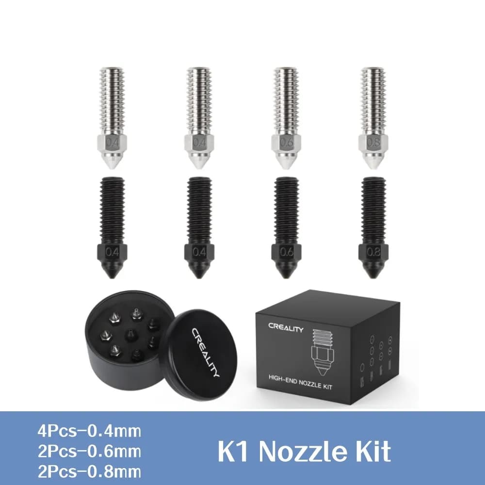 Creality K1 High Flow Nozzle Kit - Gallery Image 1