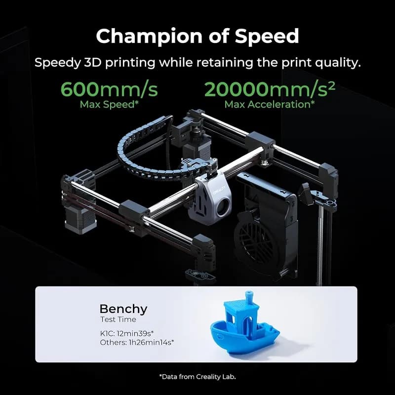 Creality K1C 3D Printer - Gallery Image 1