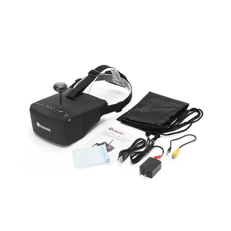 Eachine EV800 FPV Goggles – Black - Gallery Image 2