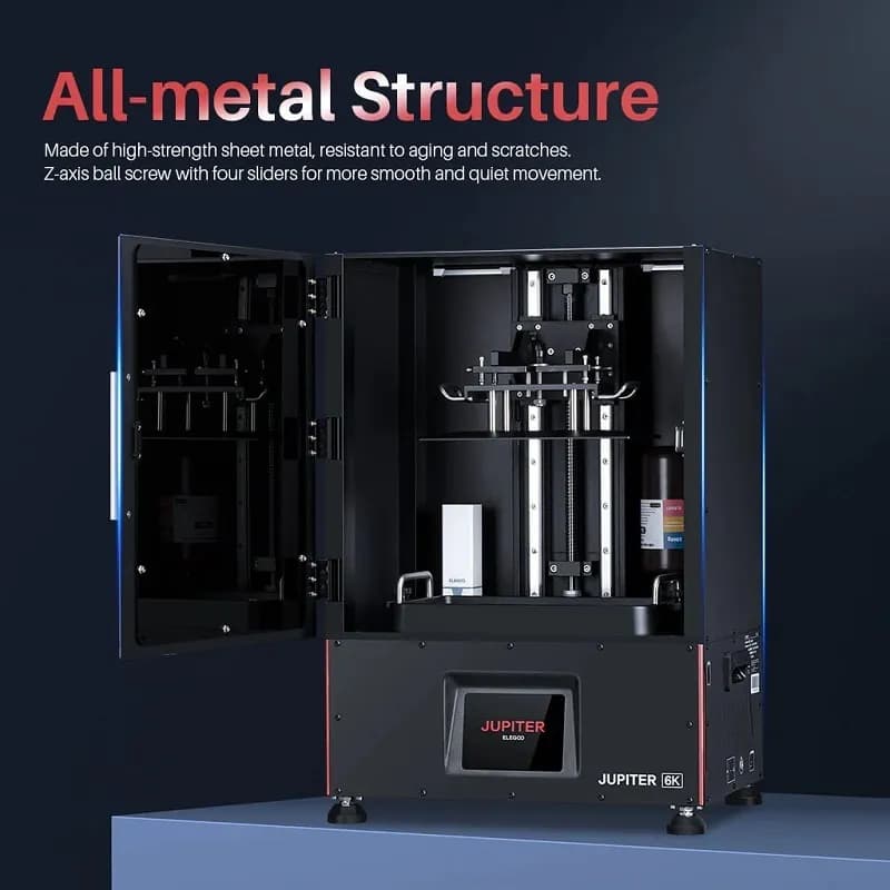 Elegoo – Jupiter 6K LCD 3D Printer - Gallery Image 1