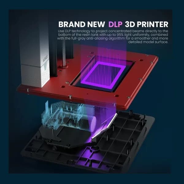 Elegoo – Mars 4 DLP 3D Printer - Gallery Image 2