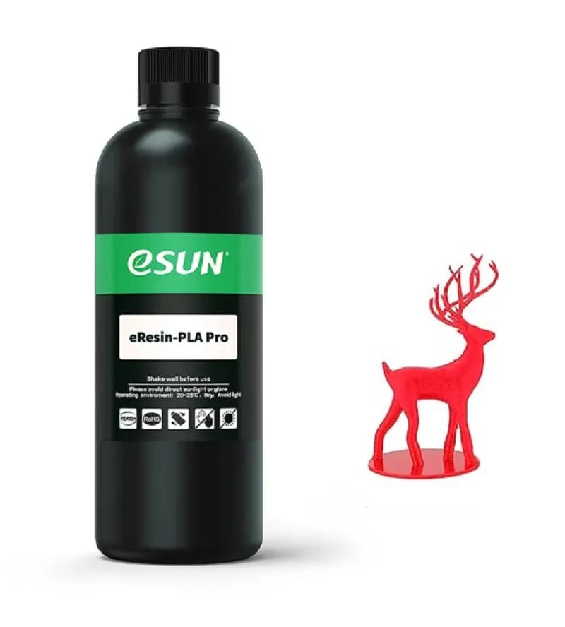 eSun eResin-PLA Pro-Red - Gallery Image 1