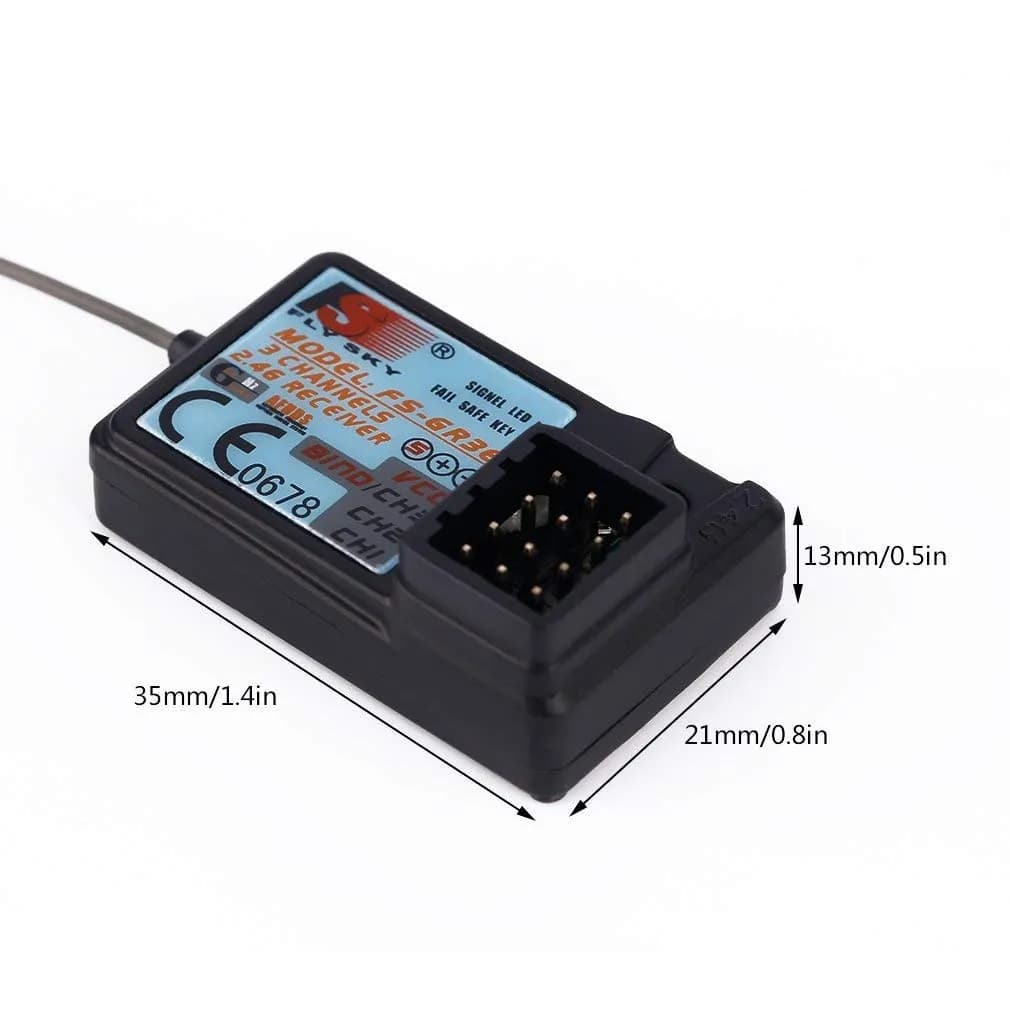FlySky FS-GR3E 2.4G 3CH Receiver - Gallery Image 6