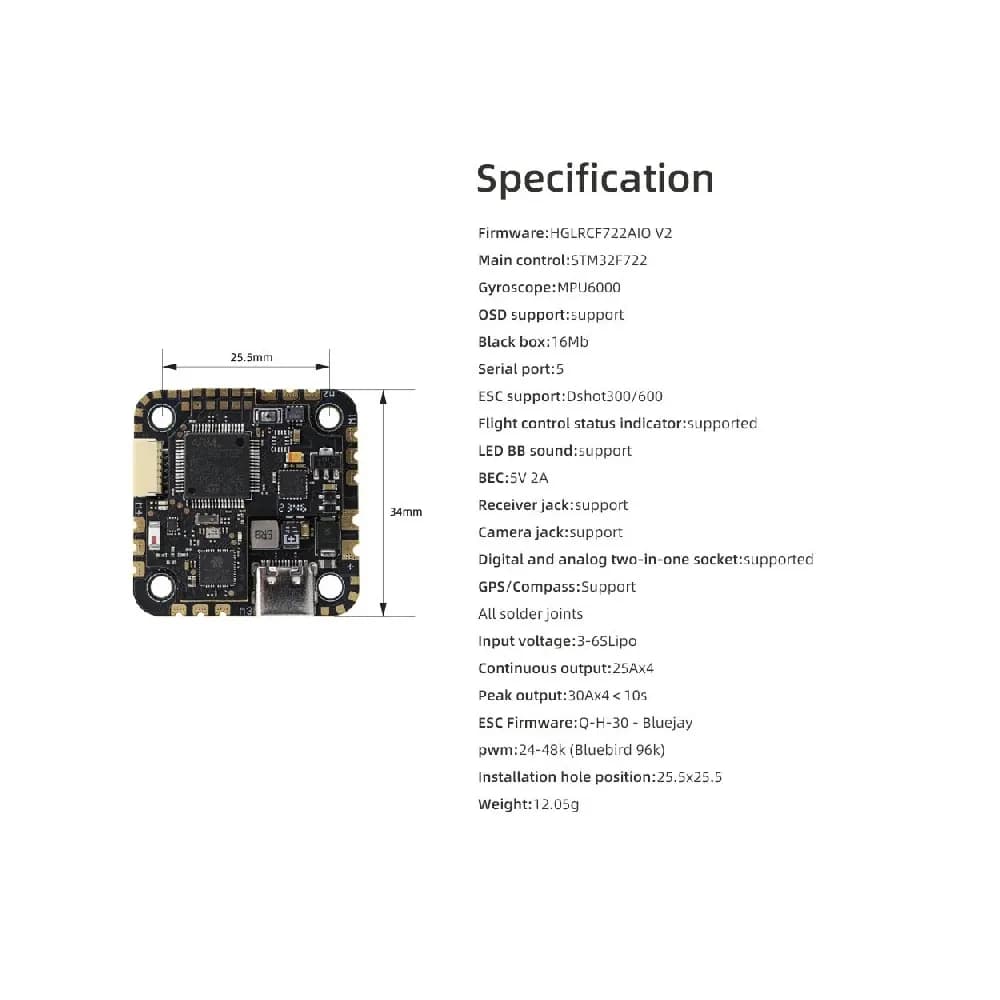 HGLRC SPECTER 25A AIO - Gallery Image 5