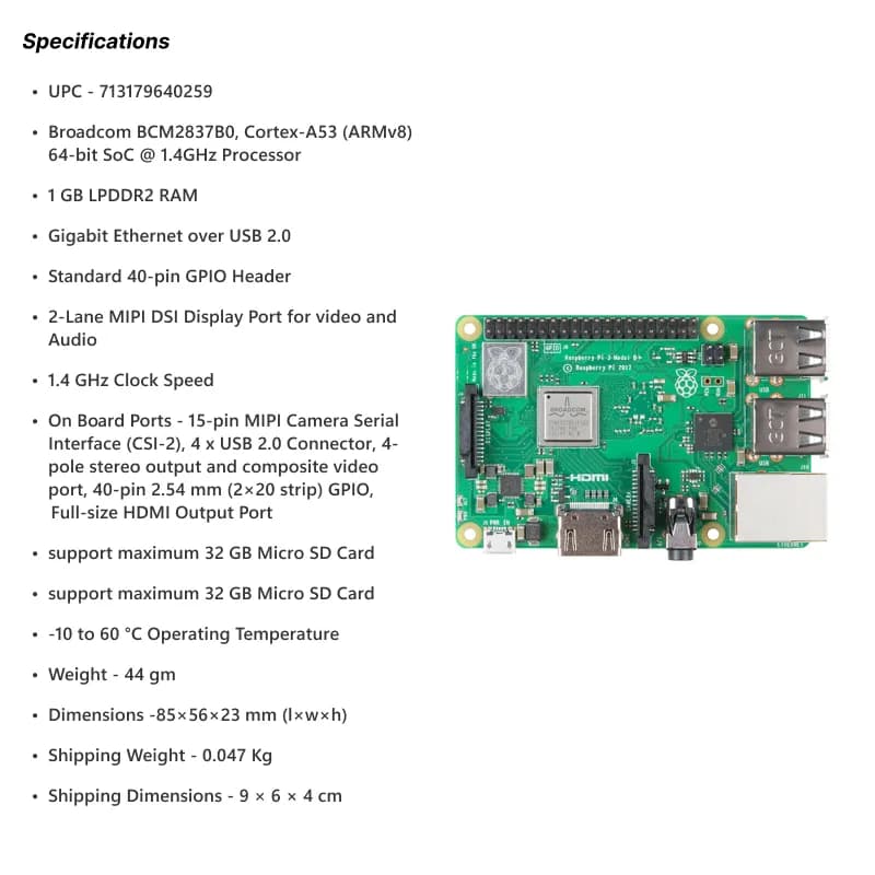 Official Raspberry Pi 3 Model B+ - Gallery Image 5