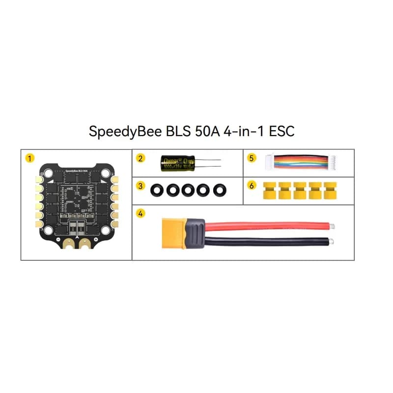 SpeedyBee BLS 50A 30×30 4-in-1 ESC - Gallery Image 3