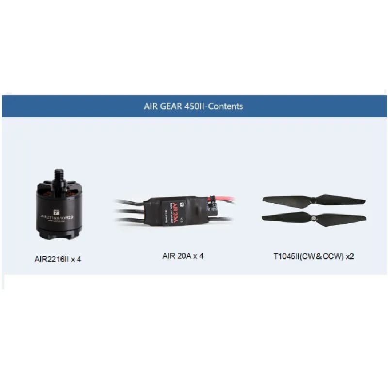 T Motor Air Gear 450 Combo - Gallery Image 6