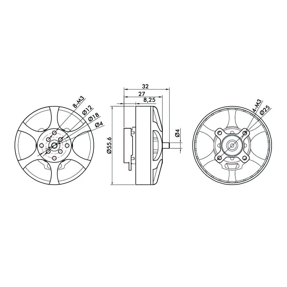 T Motor Antigravity MN5008 KV170 - Gallery Image 4