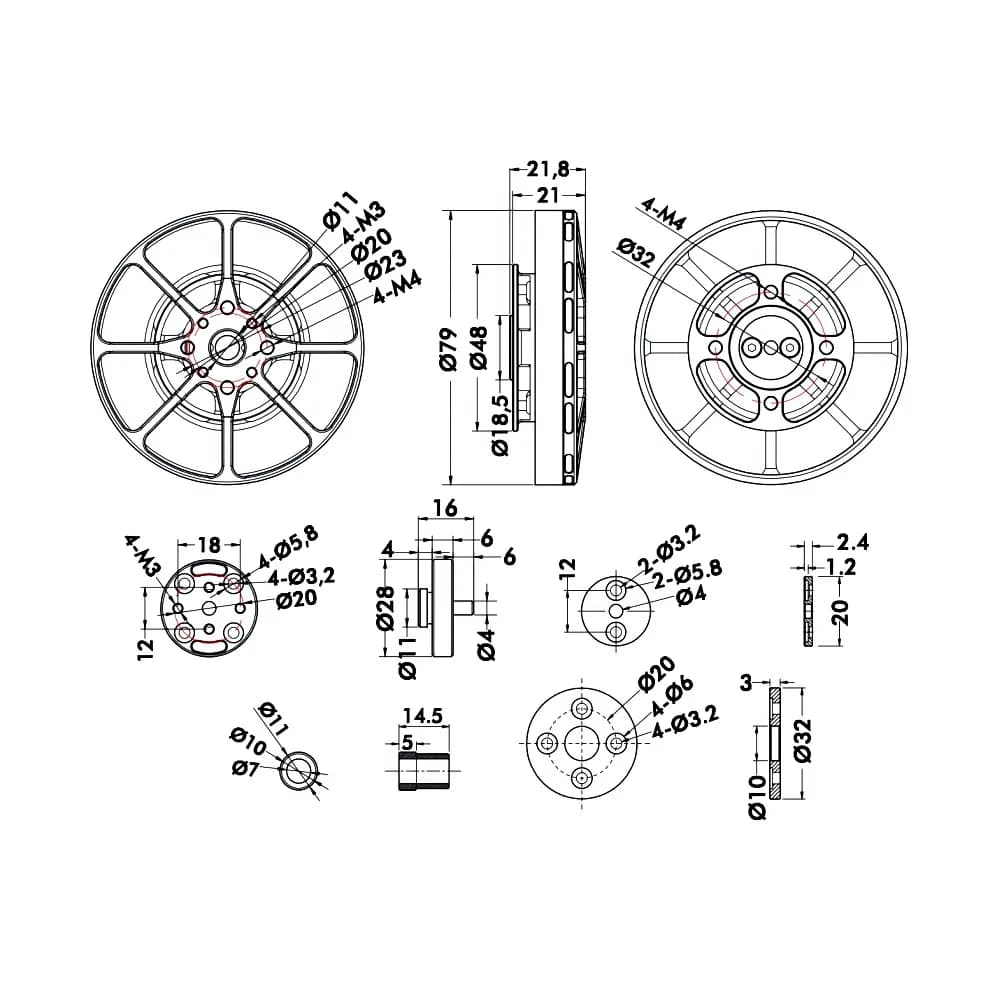 T Motor Antigravity MN7005 KV115 - Gallery Image 6