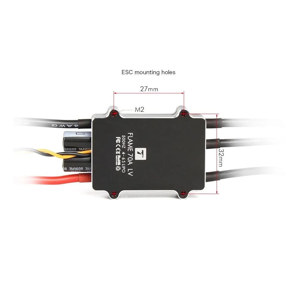 T Motor Flame 70A 6S Esc - Gallery Image 2