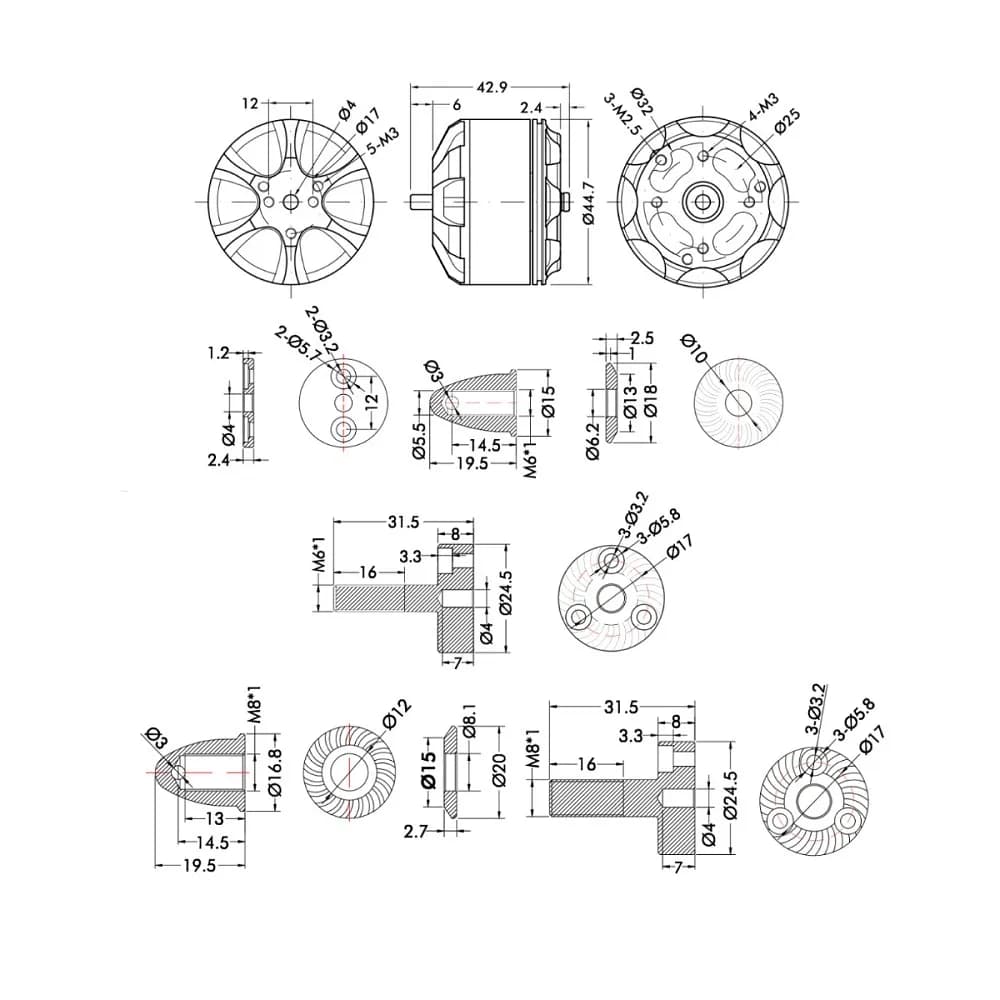 T Motor Navigator MN4014 330KV - Gallery Image 5