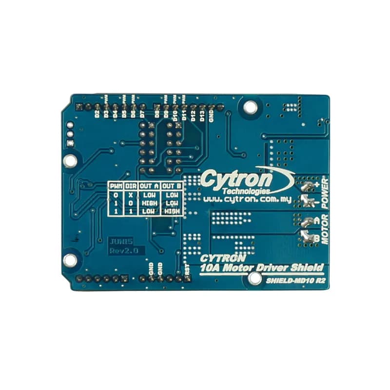 10A Motor Driver Shield – MD10 - Gallery Image 3