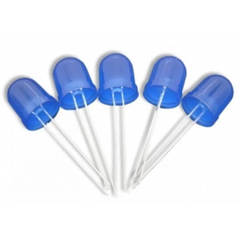 10mm DIP LED Blue – 10 Pcs. - Gallery Image 3