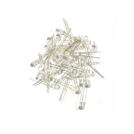 10mm DIP LED Red – 10 Pcs. - Gallery Image 2