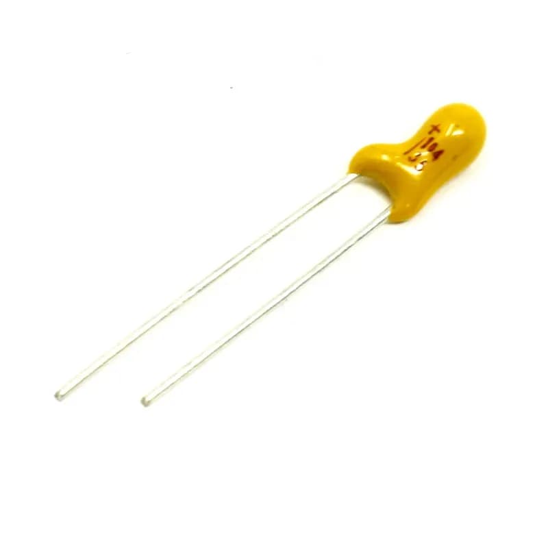 1uF 35V Tantalum DIP Capacitor - Gallery Image 1