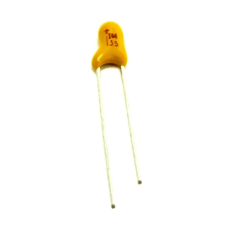 1uF 35V Tantalum DIP Capacitor - Gallery Image 2