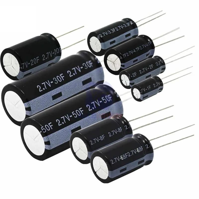 2.2F, 2.7 V , Dip Super Capacitor - Gallery Image 1