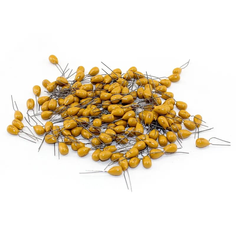 2.2uF 35V Tantalum Capacitor DIP - Gallery Image 1