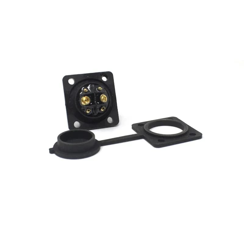 2+4 M25 Waterproof Female Connector - Gallery Image 1