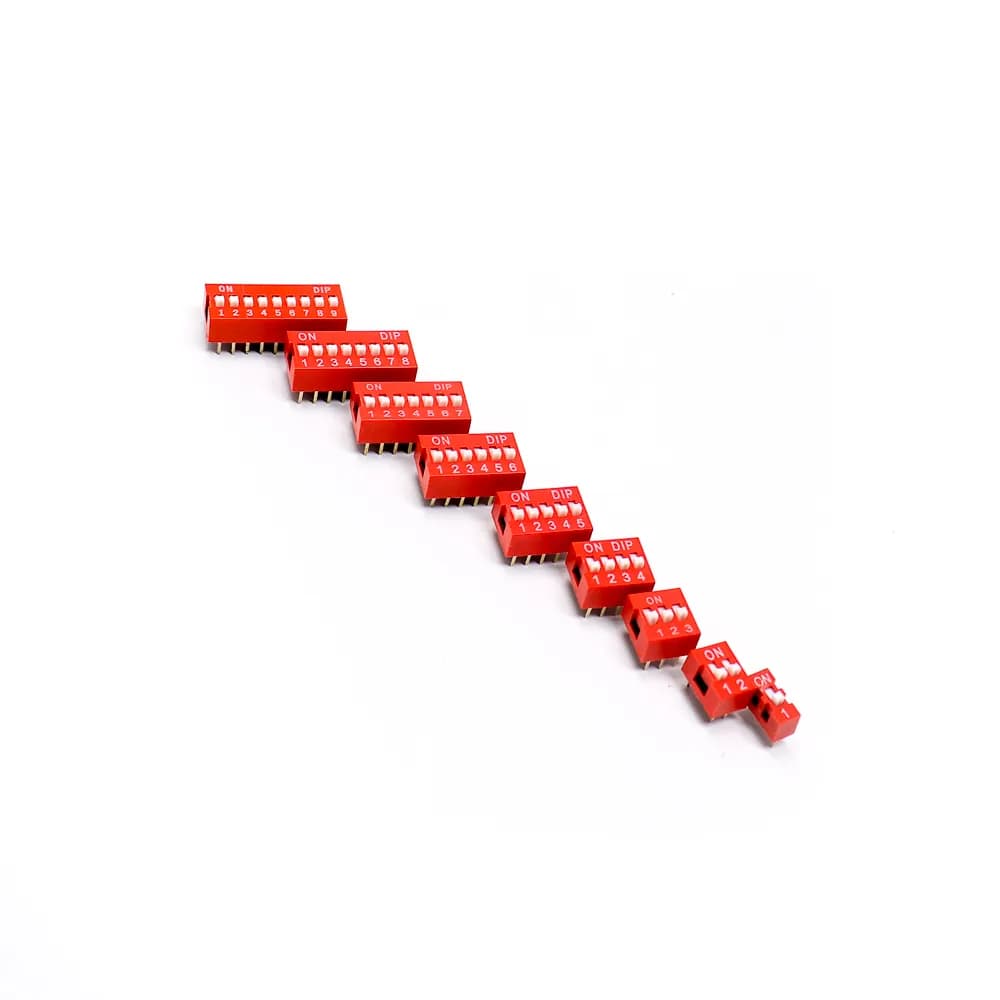 2-Pin Flat Dial switch 2.54mm - Gallery Image 1