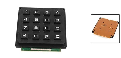 4×4 Matrix 16 Keyboard Keypad - Gallery Image 1