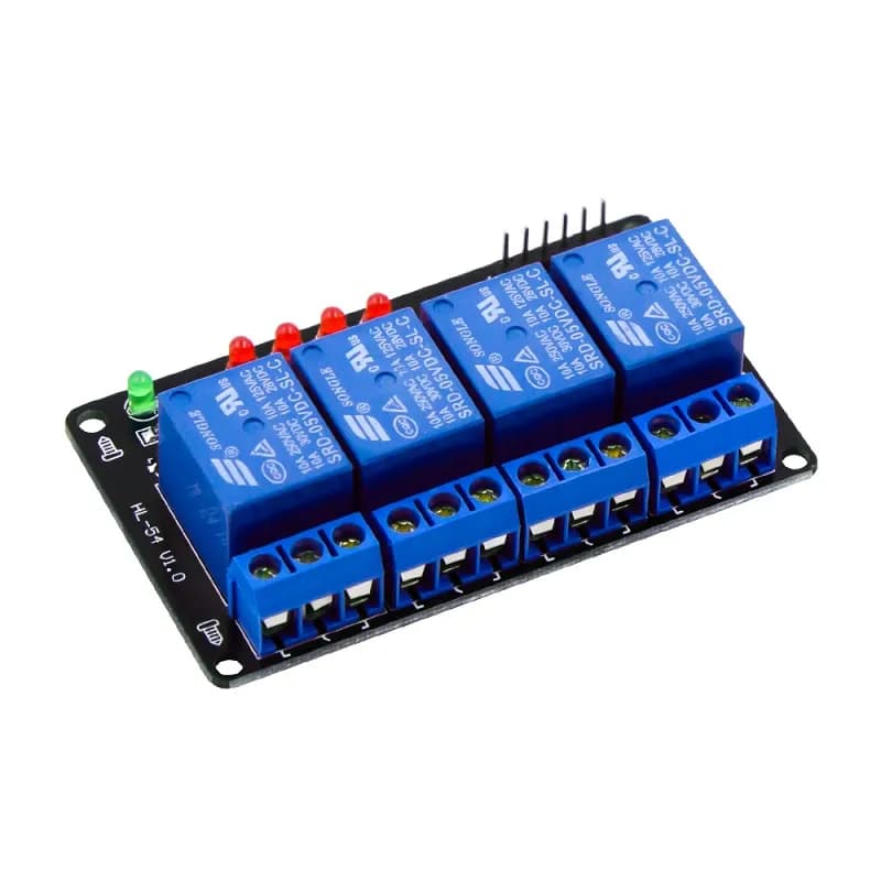 5V 4 Channel Relay Module - Gallery Image 1