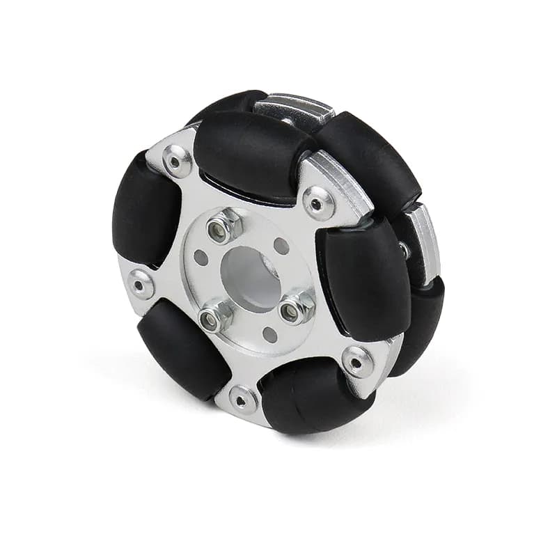 60mm Double Aluminium Omni Wheel - Gallery Image 1