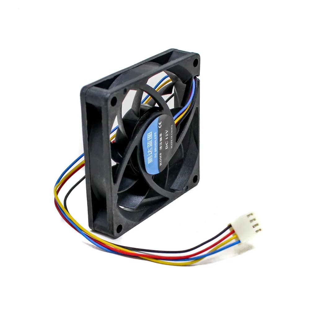 7015 Black 12VDC Smart Cooling Fan - Gallery Image 2