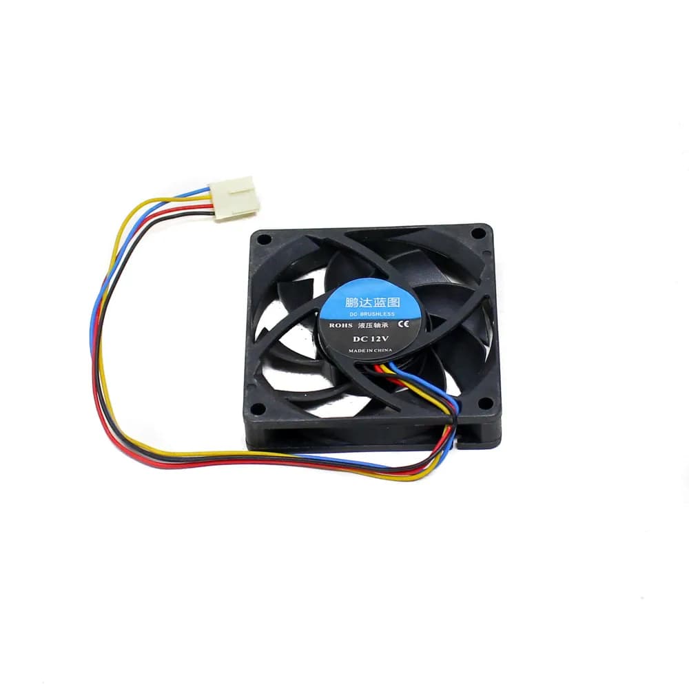 7015 Black 12VDC Smart Cooling Fan - Gallery Image 1