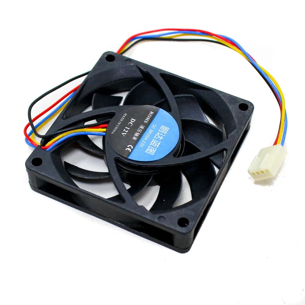 7015 Black 12VDC Smart Cooling Fan - Gallery Image 3