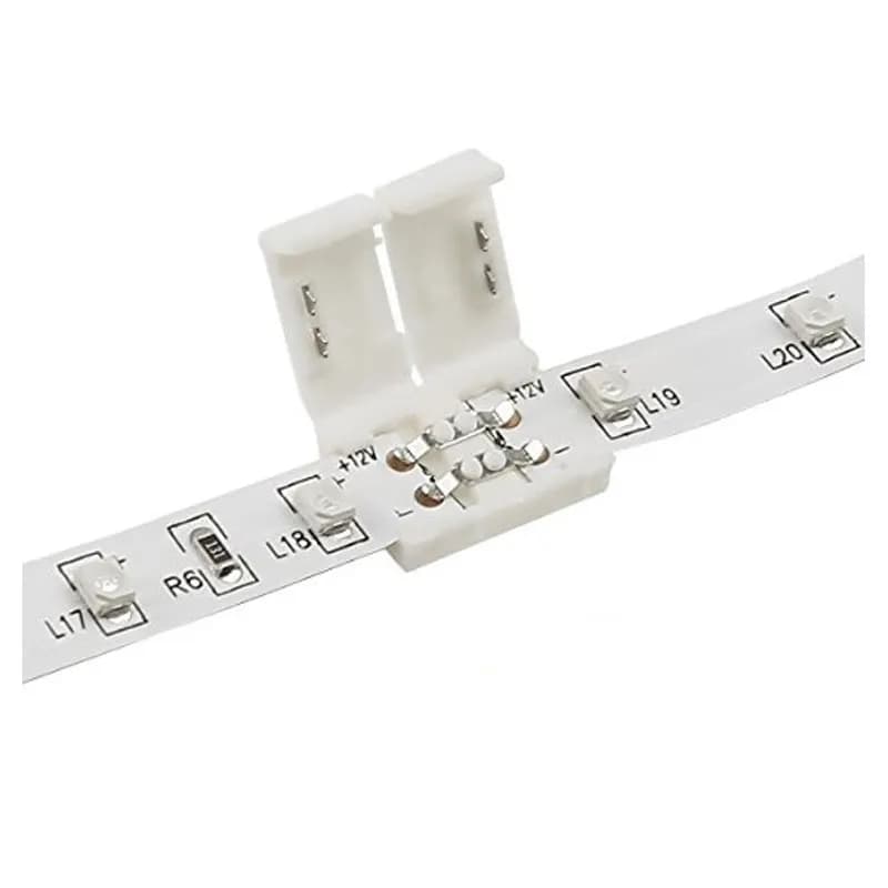 8mm LED Connector 2pin (Pack of 2) - Gallery Image 2