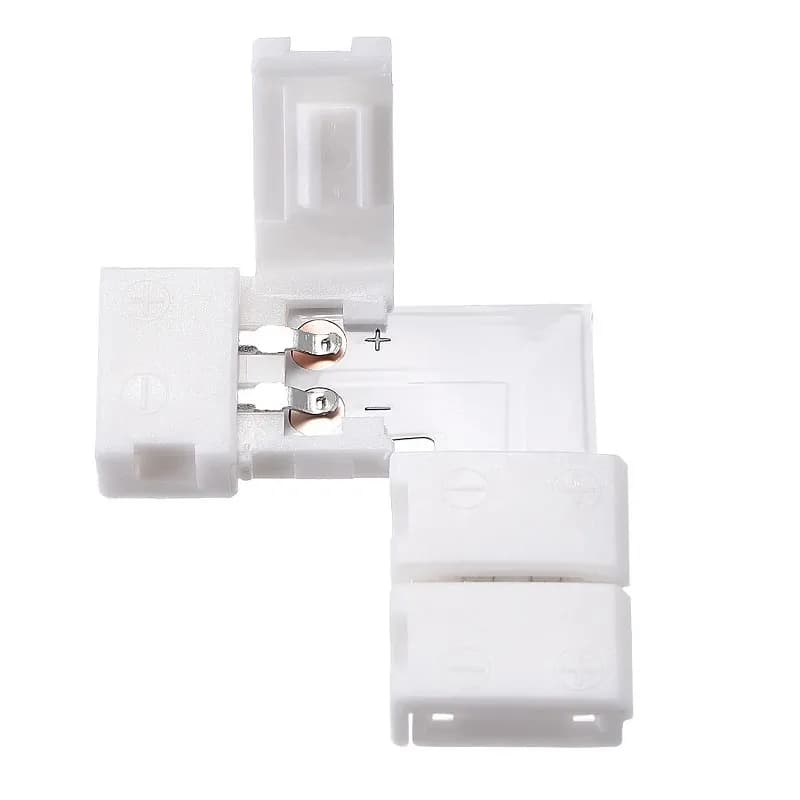 8mm LED Connector 2pin (Pack of 2) - Gallery Image 1