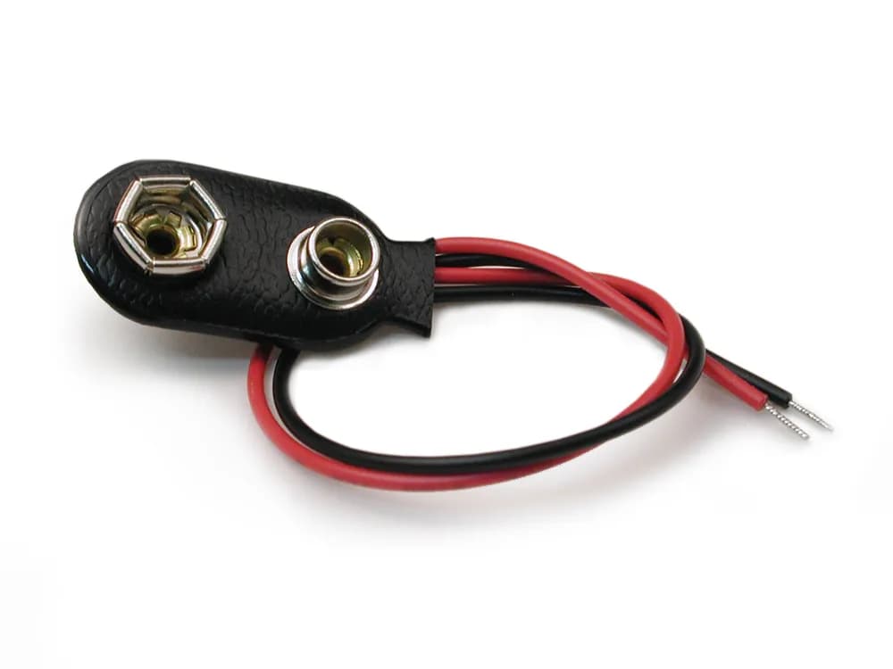9V 10cm Battery Connector – 5pcs - Gallery Image 1