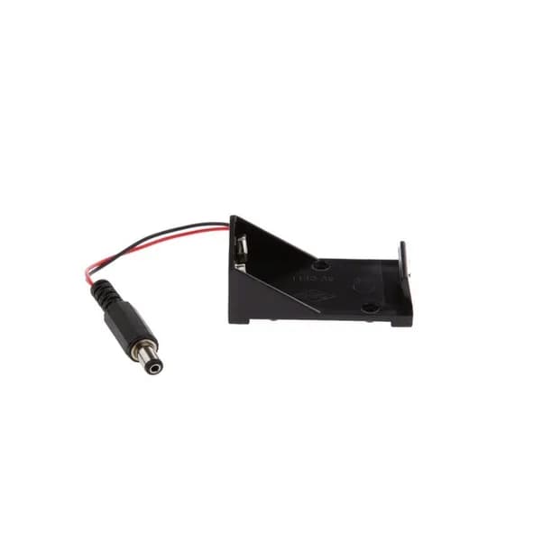 9V Battery Holder with DC Jack - Gallery Image 1