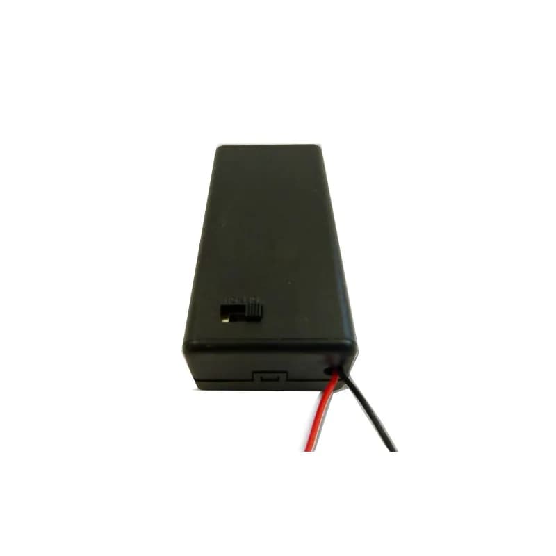 9V Cell Box, With Cover - Gallery Image 1