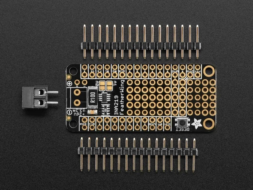 Adafruit INA 210 Feather Wing - Gallery Image 1