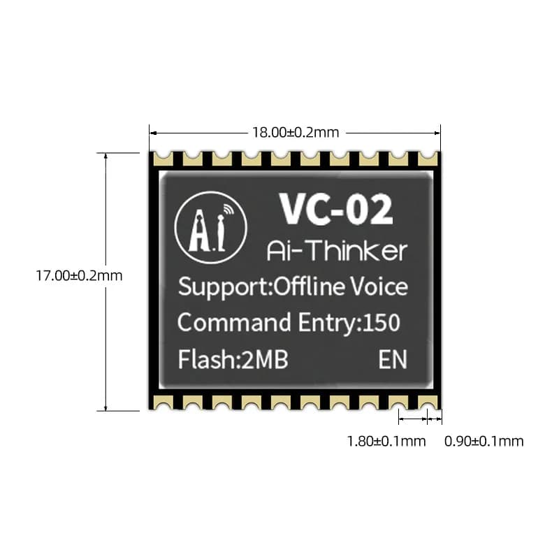 Ai-Thinker VC-02 module - Gallery Image 2