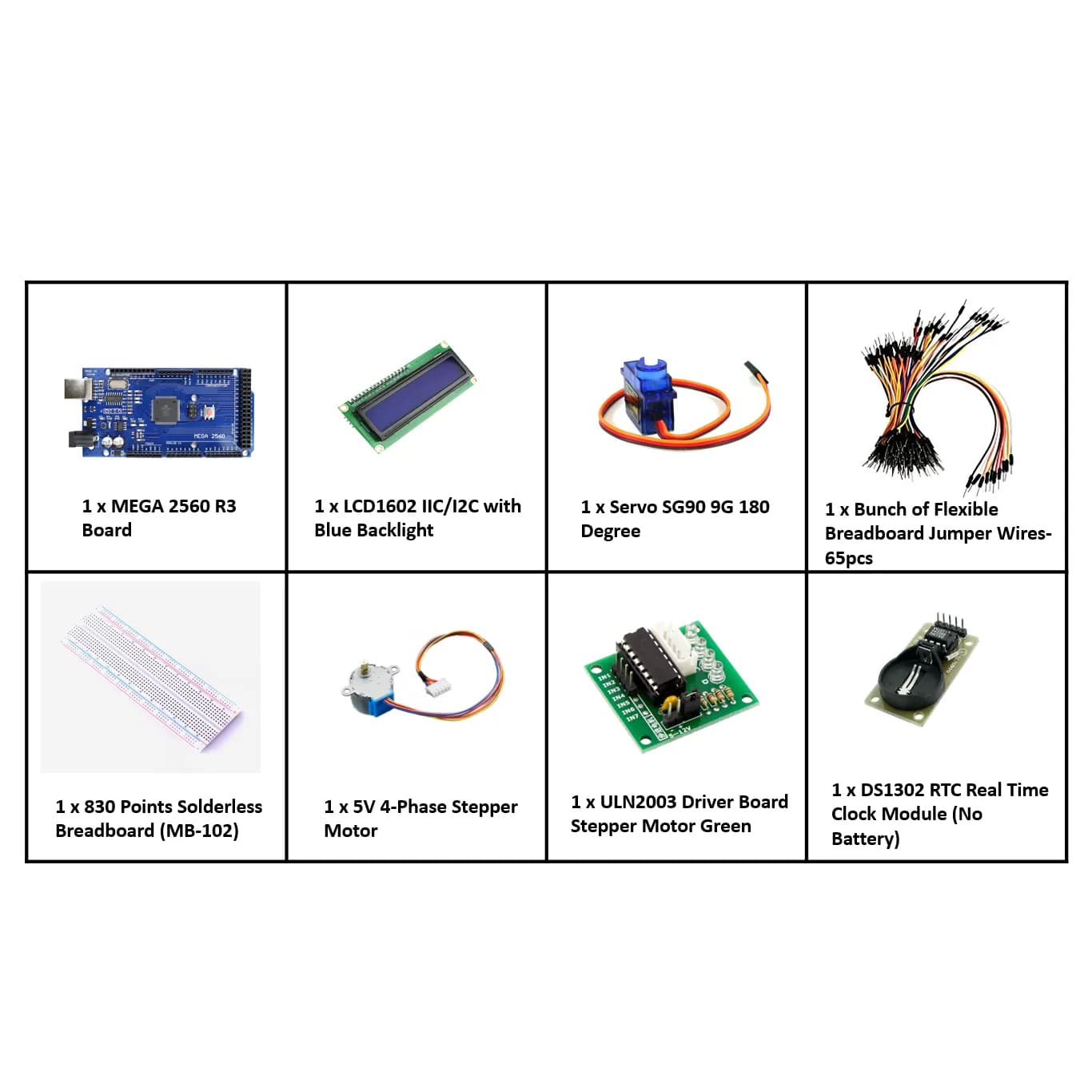 Beginner Kit for Arduino Mega - Gallery Image 1