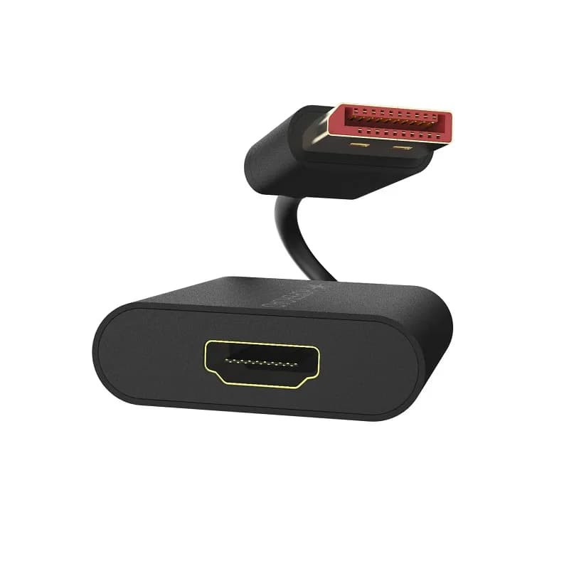 Black Display port to, HDMI Adapter - Gallery Image 3