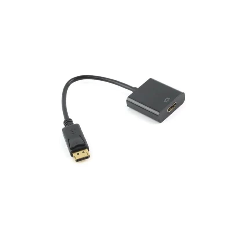 Black Display port to, HDMI Adapter - Gallery Image 1