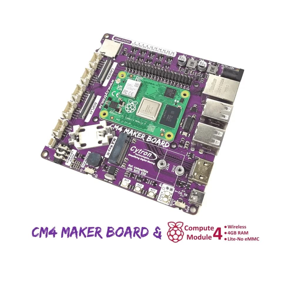 Cytron CM4 Maker Board - Gallery Image 1