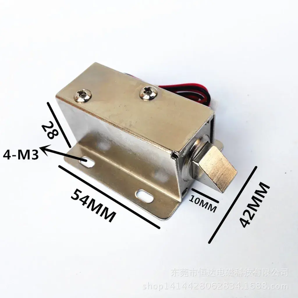 DC 24V Solenoid Cabinet Door Lock - Gallery Image 4