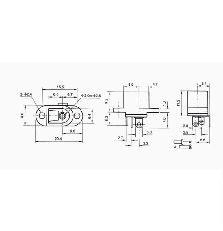 DC Jack-JDH-03 - Gallery Image 1