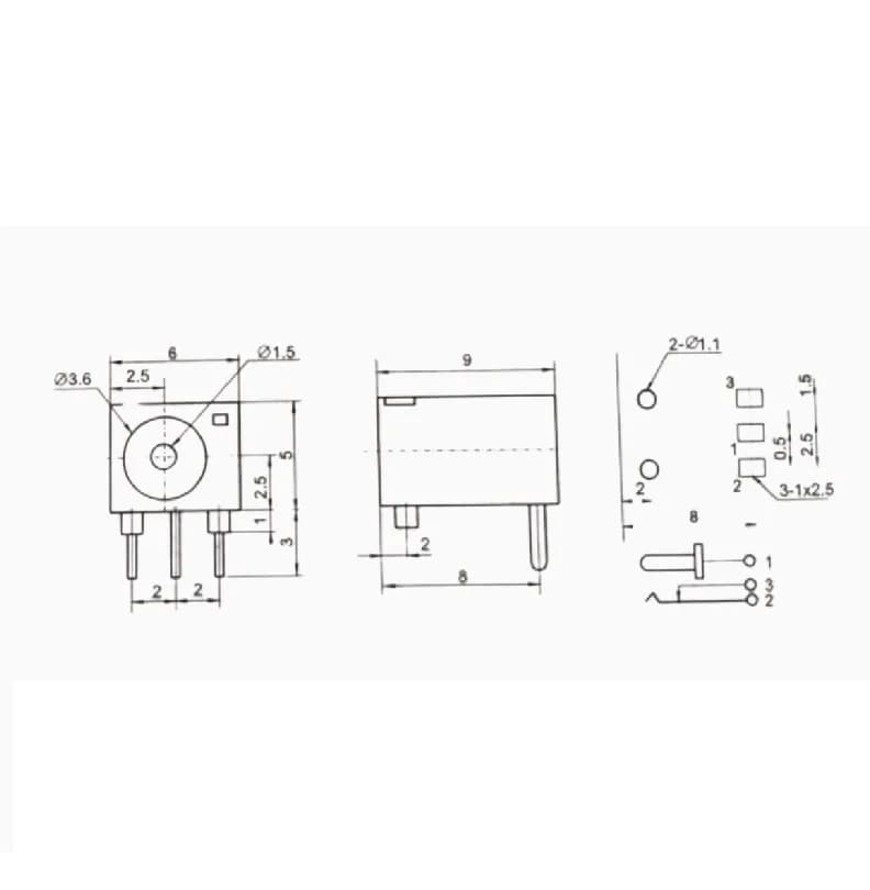 DC Jack-JDH-10 - Gallery Image 1
