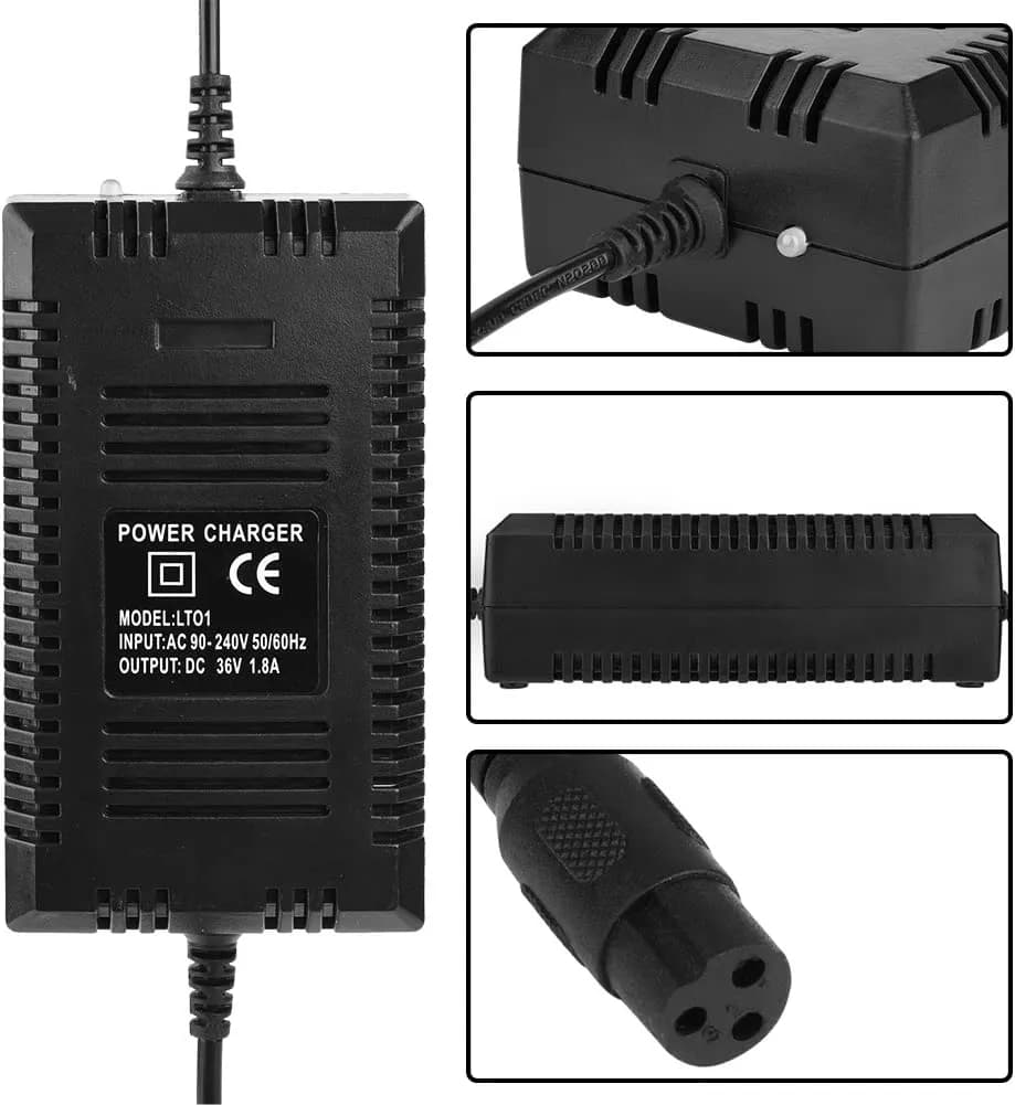 Ebike Charger 24V, 1.8A Model LT01 - Gallery Image 2