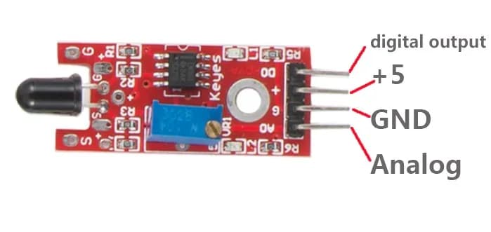 Flame Sensor Module - Gallery Image 2